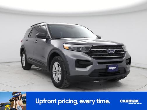 Gray 2022 Ford Explorer XLT