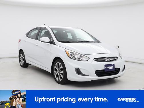 White 2017 Hyundai Accent SE