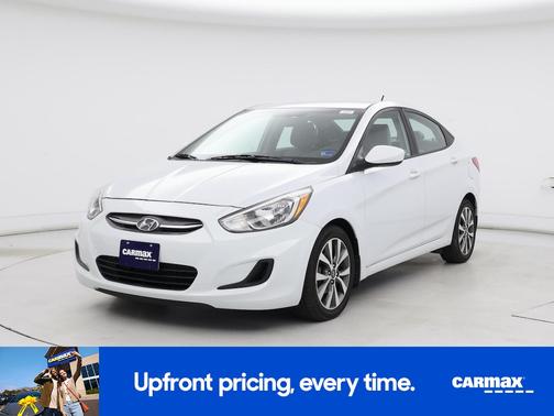 White 2017 Hyundai Accent SE