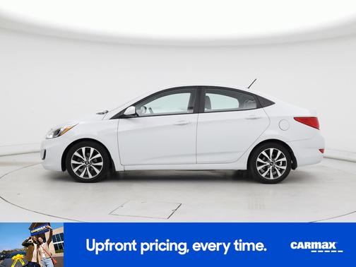 White 2017 Hyundai Accent SE