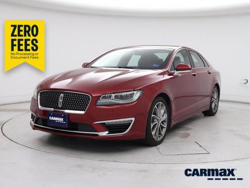 Red 2017 Lincoln MKZ Reserve