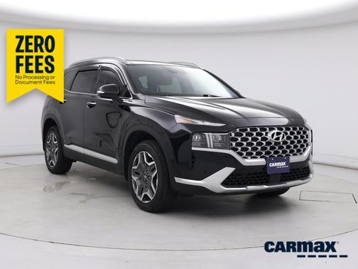 Black 2023 Hyundai Santa Fe Plug-In Hybrid Limited