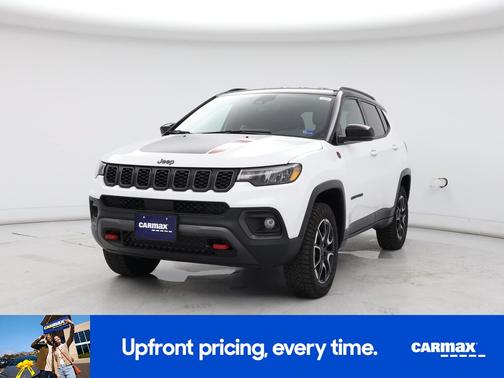 White 2025 Jeep Compass Trailhawk