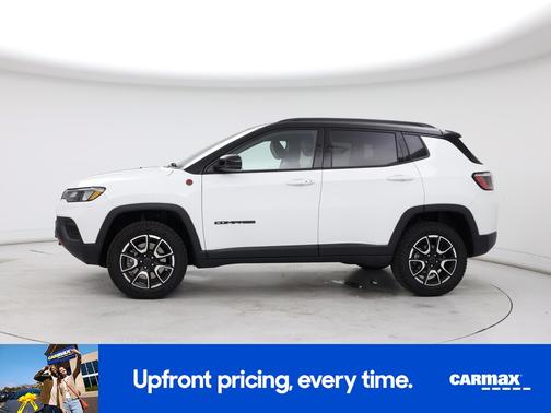 White 2025 Jeep Compass Trailhawk