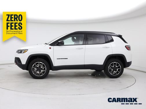White 2025 Jeep Compass Trailhawk