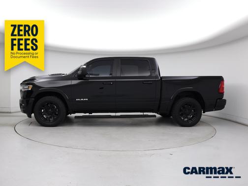 Black 2025 RAM 1500 Laramie