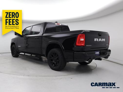 Black 2025 RAM 1500 Laramie