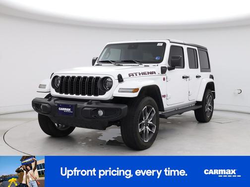 White 2024 Jeep Wrangler 4xe Sport S