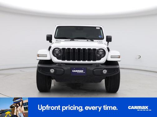 White 2024 Jeep Wrangler 4xe Sport S
