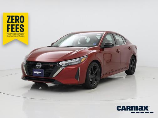 Red 2024 Nissan Sentra SR