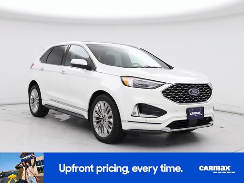White 2020 Ford Edge Titanium