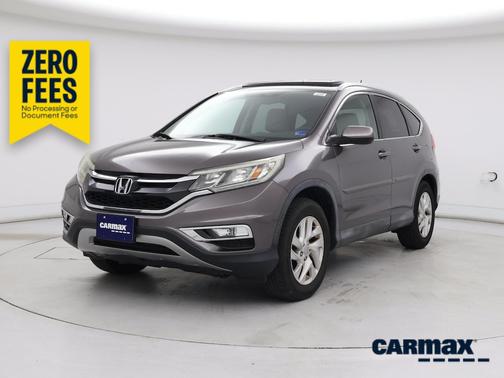 Gray 2015 Honda CR-V EX-L