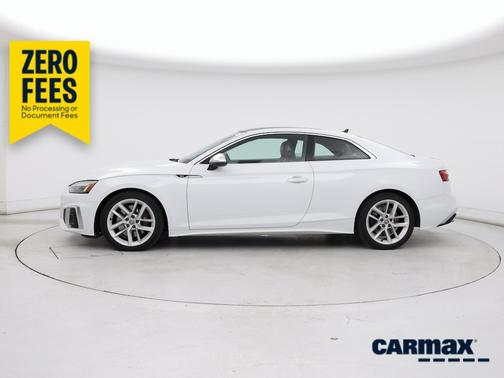 White 2021 Audi S5 Premium Plus