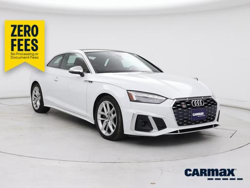 White 2021 Audi S5 Premium Plus
