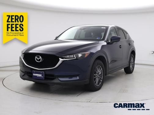 Blue 2017 Mazda CX-5 Touring