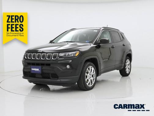 Black 2022 Jeep Compass Latitude Lux