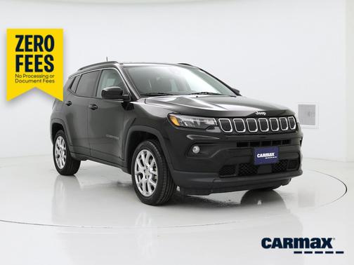 Black 2022 Jeep Compass Latitude Lux