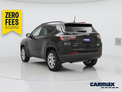 Black 2022 Jeep Compass Latitude Lux