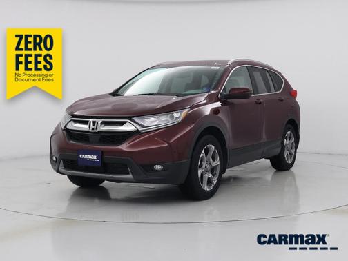 Burgundy 2017 Honda CR-V EX-L