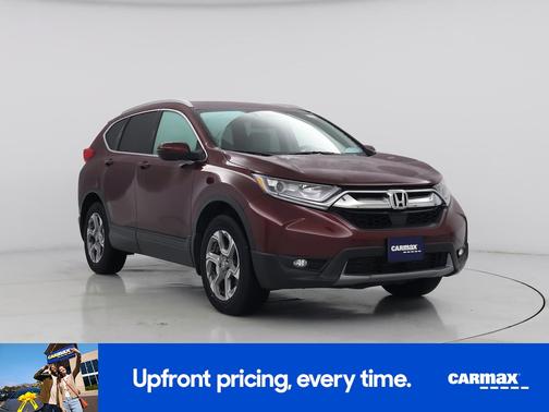 Burgundy 2017 Honda CR-V EX-L
