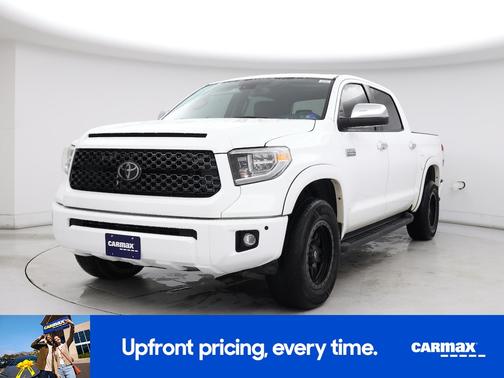 White 2020 Toyota Tundra Platinum