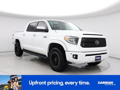 White 2020 Toyota Tundra Platinum