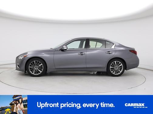 Gray 2023 INFINITI Q50 Luxe
