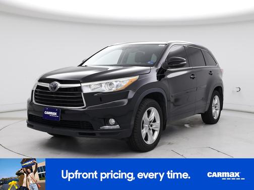 Black 2016 Toyota Highlander Limited