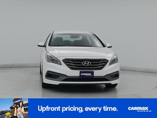 White 2017 Hyundai SONATA Sport