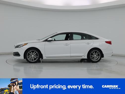 White 2017 Hyundai SONATA Sport