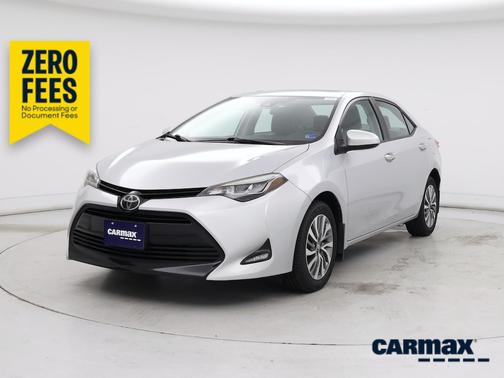 Silver 2017 Toyota Corolla XLE