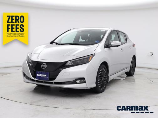 Silver 2023 Nissan Leaf SV Plus