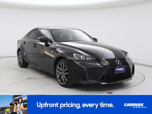 Black 2020 Lexus IS 300 F-Sport