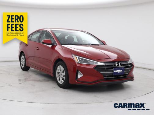 Red 2019 Hyundai ELANTRA SE