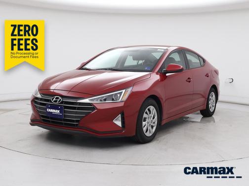Red 2019 Hyundai ELANTRA SE