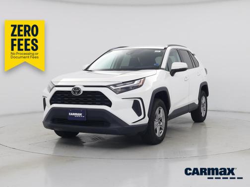 White 2022 Toyota RAV4 XLE