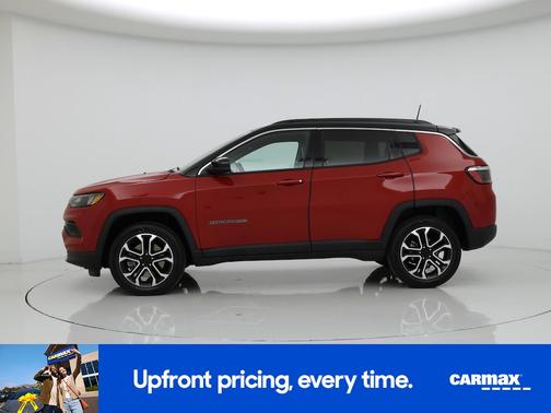 Red 2023 Jeep Compass Limited