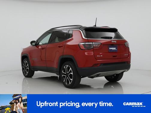 Red 2023 Jeep Compass Limited