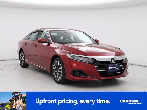 Red 2022 Honda Accord Hybrid EX-L