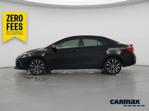 Black 2018 Toyota Corolla SE