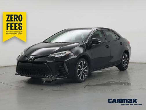 Black 2018 Toyota Corolla SE