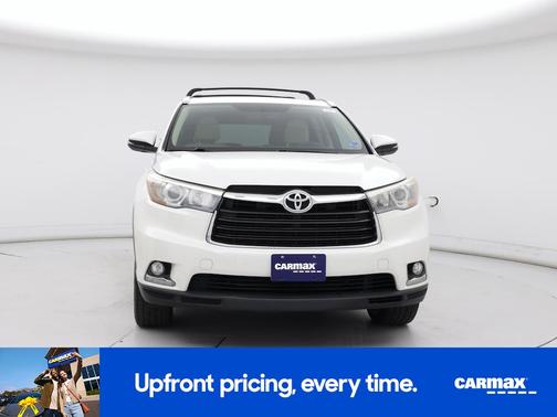 White 2015 Toyota Highlander Limited