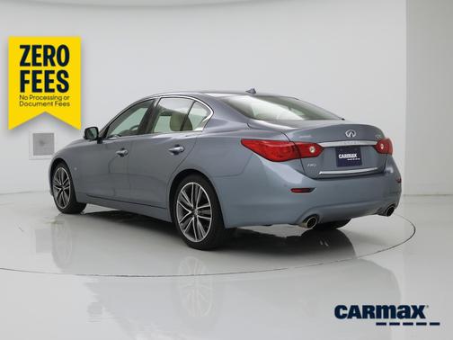 Blue 2014 INFINITI Q50 Premium