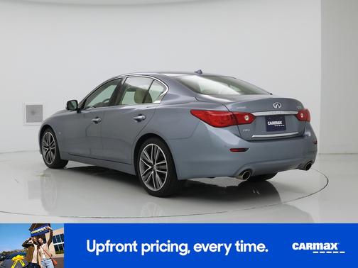 Blue 2014 INFINITI Q50 Premium