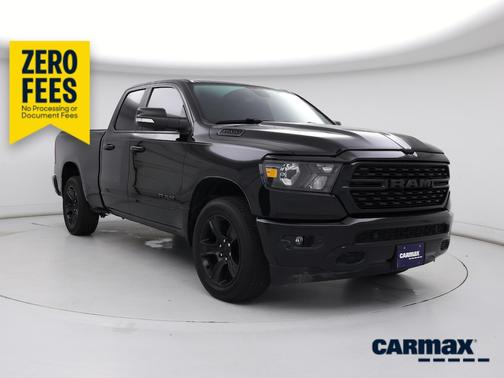 Black 2022 RAM 1500 Bighorn