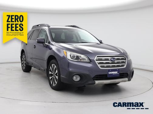 Blue 2016 Subaru Outback 2.5I Limited