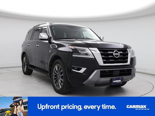 Black 2021 Nissan Armada Platinum