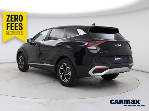 Black 2025 Kia Sportage LX