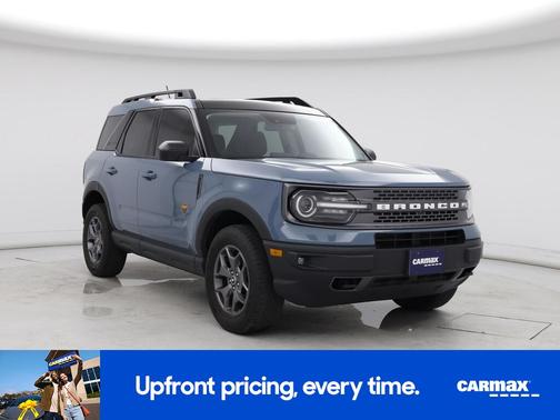 Blue 2023 Ford Bronco Sport Badlands