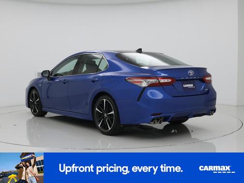 Blue 2019 Toyota Camry XSE
